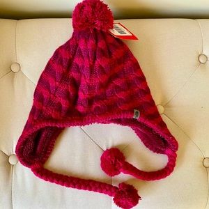 North Face Knit Earflap Beanie